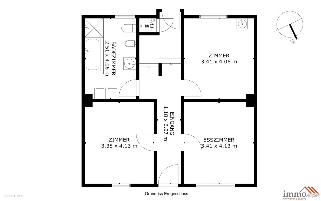 Grundriß Erdgeschoss